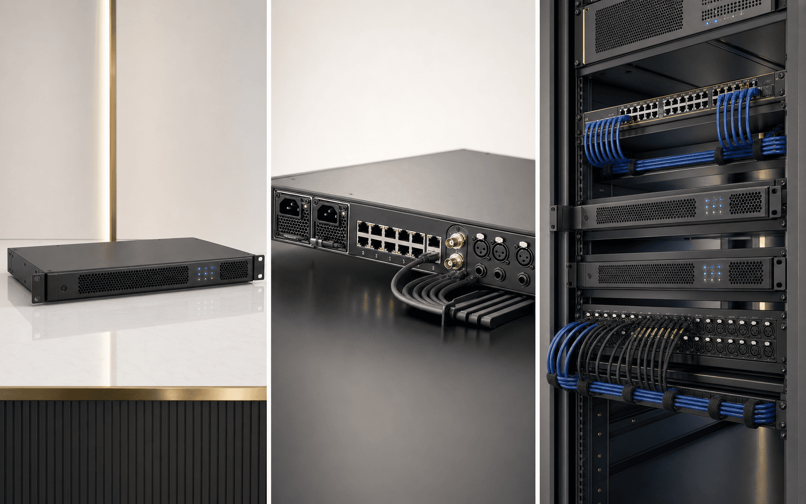 LiveVault Fiber Encoder: main view of premium live-production equipment